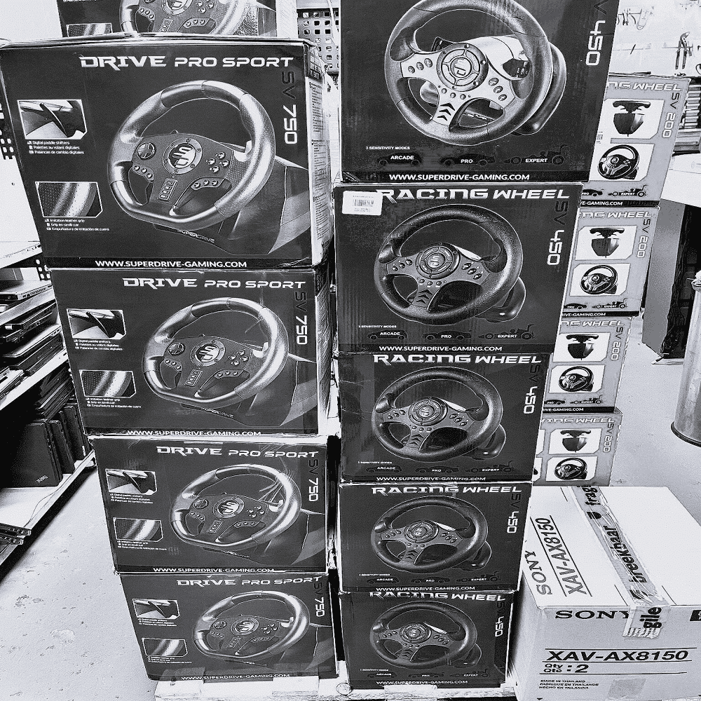 Mix racing wheels With accelerator/ Clutch/ PS5/xbox - Image 1